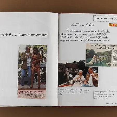 Le Moulin D'ande فندق مبيت وإفطار Andé